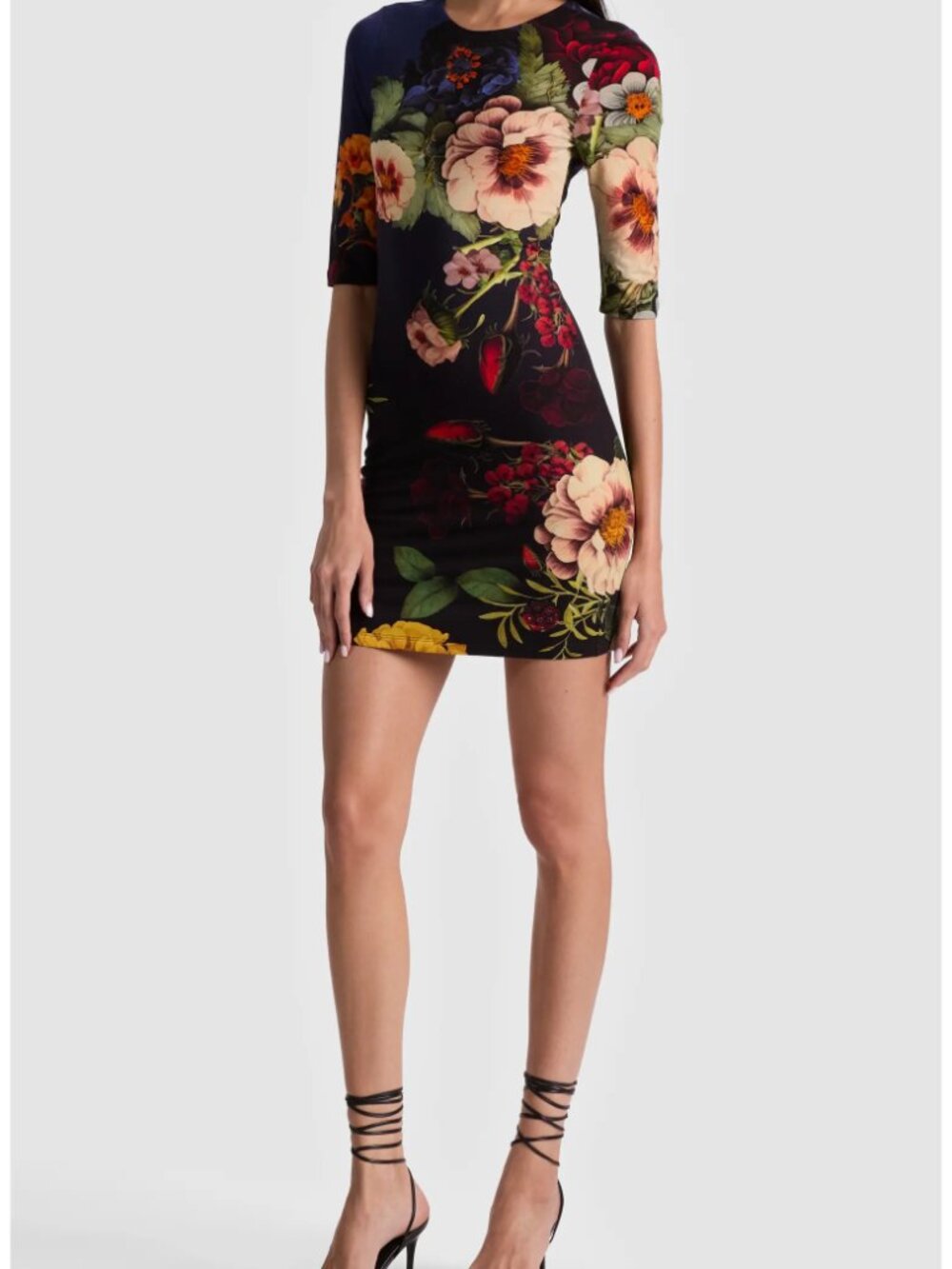 Alice + Olivia Delora Long Sleeve Minidress Size 4 NWT